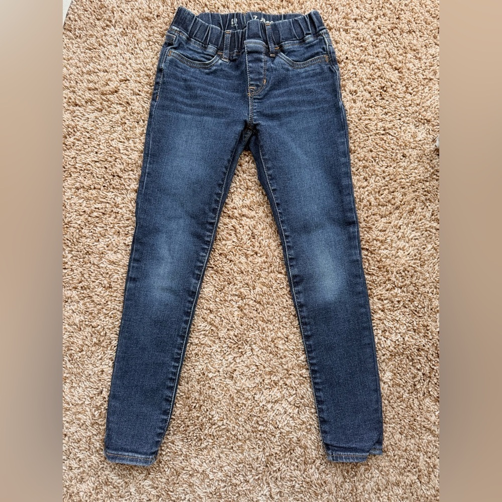 GAP Kids Jeggings Size 7 | Stretch Denim Pull-On Jeans